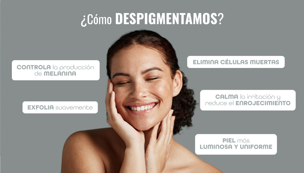 Beneficios del despigmentante facial